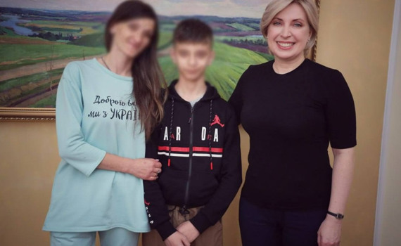 З окупованої території повернули ще одну дитину. Історію возз'єднання сім'ї розповіла Ірина Верещук