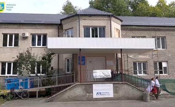 Ремонт Гостомельської амбулаторії ще не завершили, але лікарі вже приймають пацієнтів