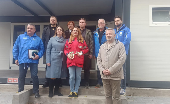 У Бучі відкрили новий модульний корпус "швидкої": яку територію обслуговують медики