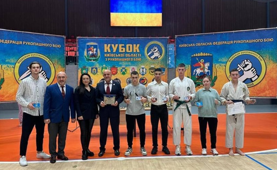 Бучанці виступили на кубку Київської області з рукопашного бою та показали хороший результат