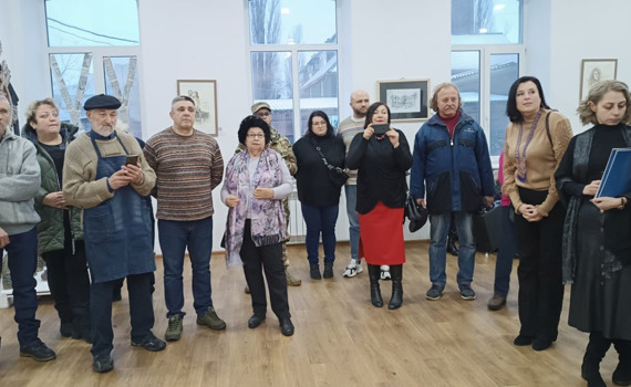 Митці Слов’янська долучилися до проєкту #НаГрані. Він став відображенням воєнної трагедії міста