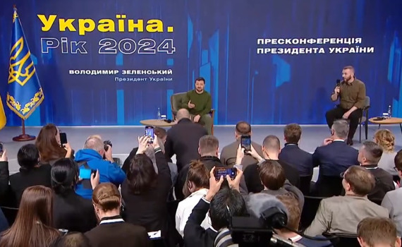 Підтримка, мобілізація, втрати і плани. Головне з пресконференції Володимира Зеленського