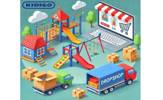Як продавати дитячі майданчики через дропшиппінг від KIDIGO?