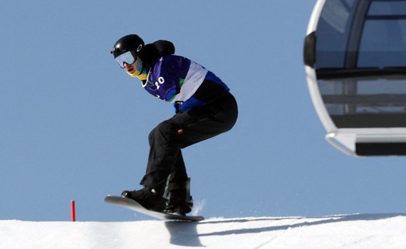 Автор "Однією правою" Владислав Хільченко виступив на Паралімпіаді-2026 у сноуборд-кросі