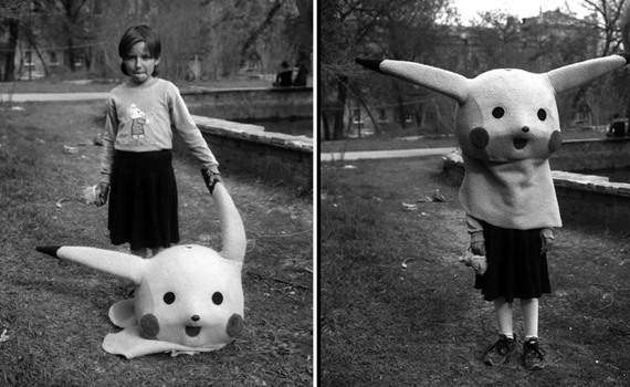 Фотограф Александр Чекменёв ищет девочку-покемона. Этому снимку из луганского парка уже 18 лет
