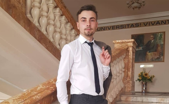 Сергей Сергиенко, Новопсков - Харьков: голос ЛНАУ, практика в Германии и «Слава Украине» во Львове