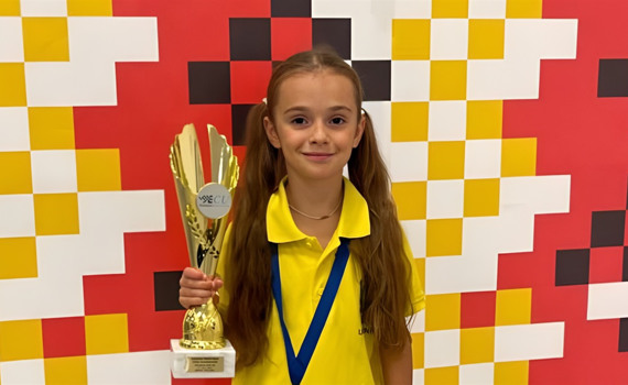 Юна бучанка стала срібною призеркою зі швидких шахів у чемпіонаті Європи