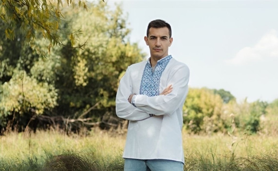 Хімік-технолог з Костянтинівки Едуард Савченко став дизайнером. Він розробляє геральдику Донеччини