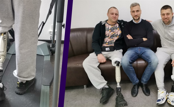 Тепер у них американські стопи та британські коліна. Репортаж з центру, де протезують бійців