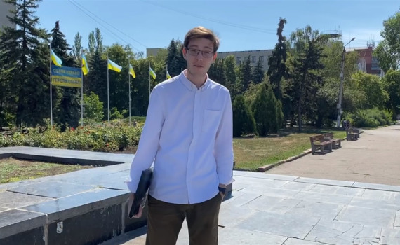 Переселенець з Горлівки став молодіжним делегатом від України до ООН. Ось що про нього відомо
