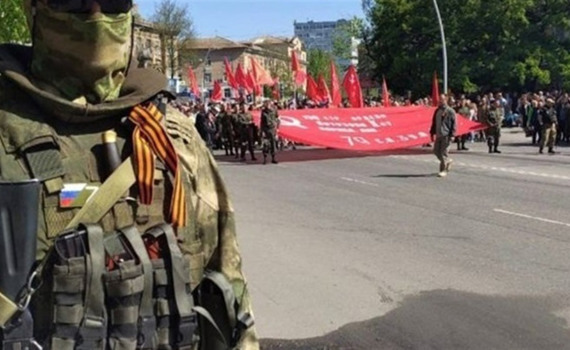 What is happening in the temporarily occupied Ukrainian cities on May 9: a brief overview