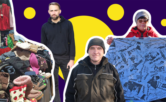 Десять речей – за 500 гривень. Жителі Донбасу пояснюють, як стильно одягнутися в секонді