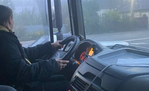 Олена Хатмулліна з Костянтинівки вчиться водити фуру. Для чого підприємиці це вміння