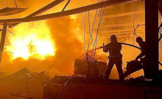 Russian missiles hit Odesa two times on May 9. Five people were injured, one person died