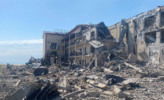 Russian missile strike in the Odesa region: 4 people injured, 6 buildings were damaged