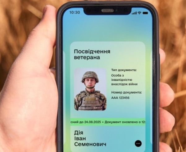 Кабмін спрощує доступ до держпослуг для ветеранів і їхніх родин через Дію