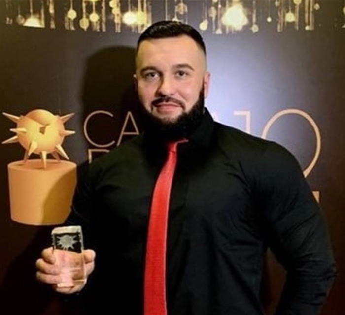 Полицейский из Горловки Александр Дыбов стал Сантой года в Киеве. Что в нем – от волшебника