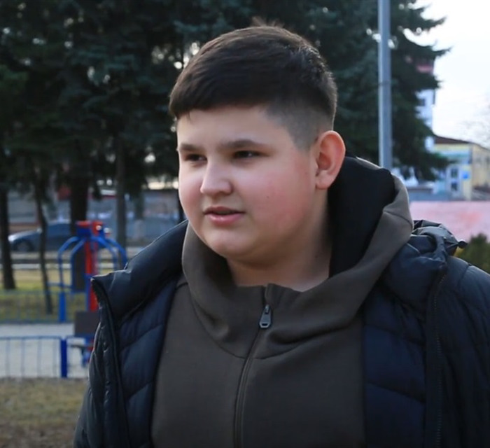 12-річний покровчанин Кирило Передрій бере інтерв’ю у відомих людей. Він мріє записати Зеленського