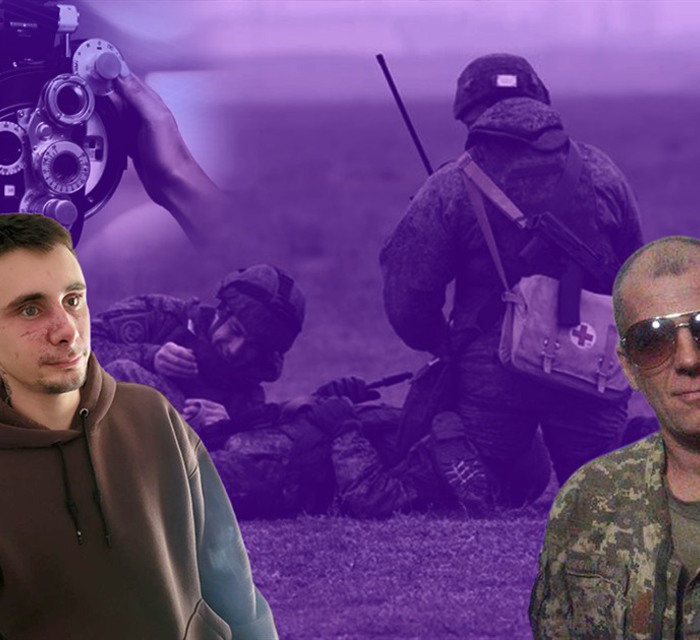 Іван Косюк мріє сісти за кермо, Олег Мамошин — побачити дружину. Ці захисники втратили зір на війні
