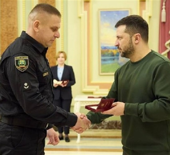 Геннадій Юдін отримав орден. У складі «Білих Янголів» він евакуював сотні людей з прифронту