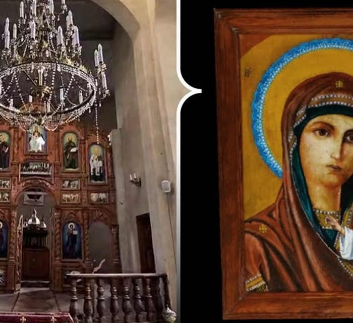 Ікона з окупованої Званівки на Донеччині зберігається у музеї на Рівненщині. Її врятував військовий