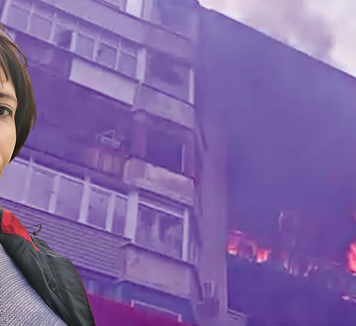 Увидела в новостях, как горит моя квартира в Северодонецке. Это уже второй дом, который я потеряла
