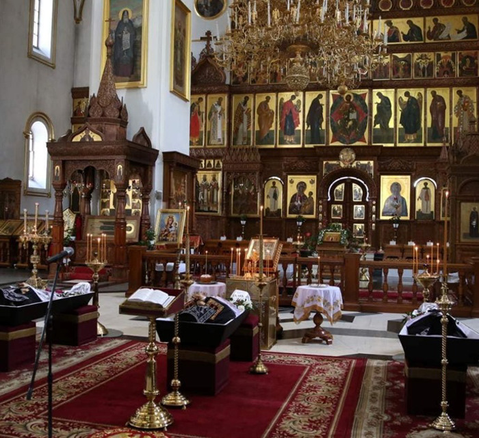 Обстрел Святогорской Лавры. Монахов хоронили в день, когда Святогорск продолжали обстреливать