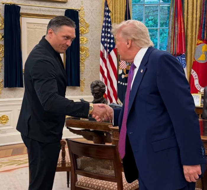 Кулак чемпіона чи політична картка — навіщо Усик їздив до Трампа