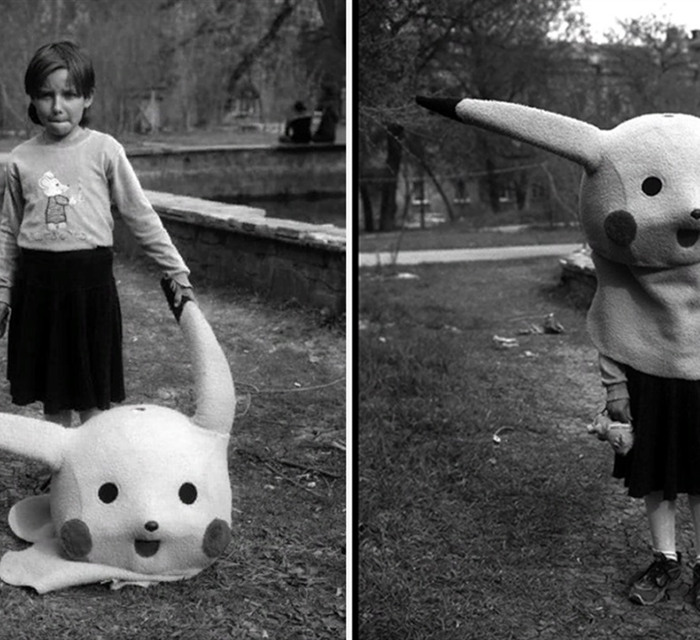 Фотограф Александр Чекменёв ищет девочку-покемона. Этому снимку из луганского парка уже 18 лет