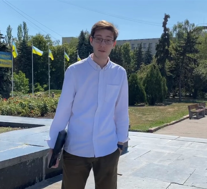 Переселенець з Горлівки став молодіжним делегатом від України до ООН. Ось що про нього відомо