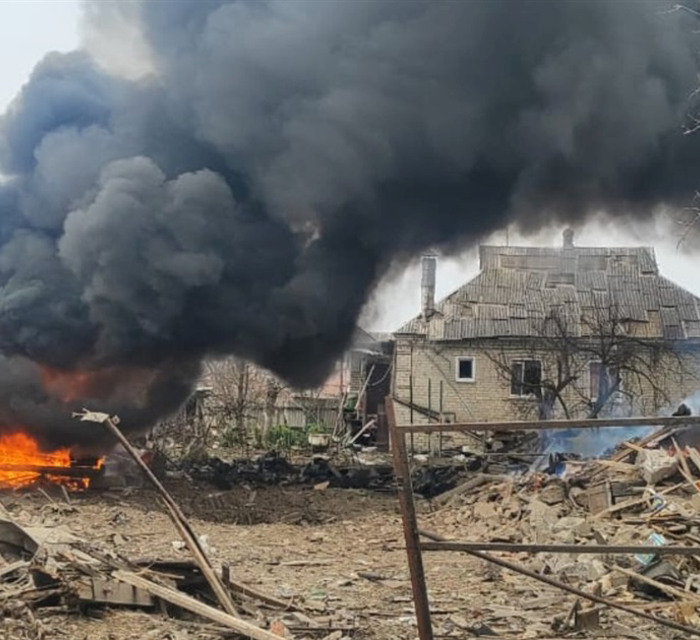 Росіяни скинули дев'ять бомб на Дружківку. Є загибла та поранений — деталі