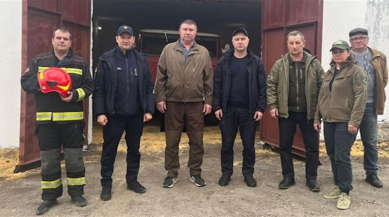 На Куп’янщині створено ще одну добровільну пожежну команду: рятувальники проходять навчання