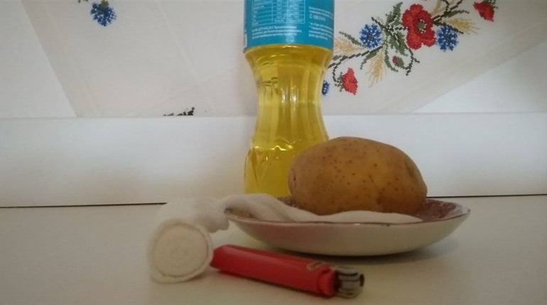 Як зробити свічку з картоплі: трошки світло, трошки тепло і їжею пахне