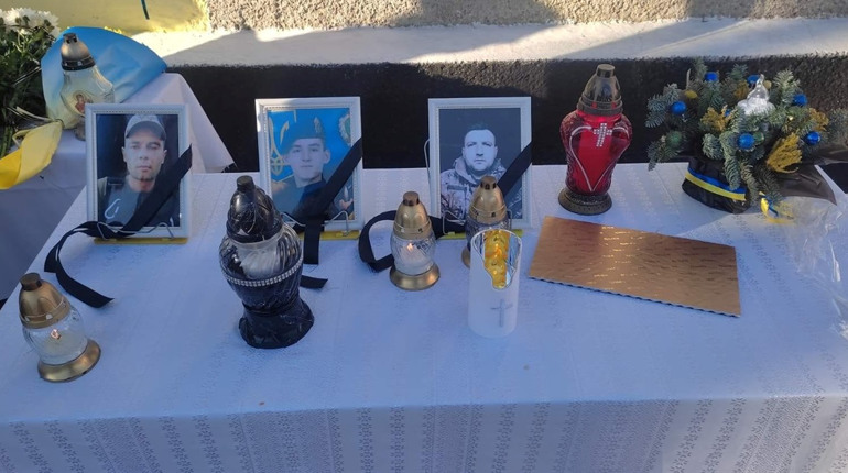 На Кременеччині відкрили меморіальні дошки загиблим воїнам