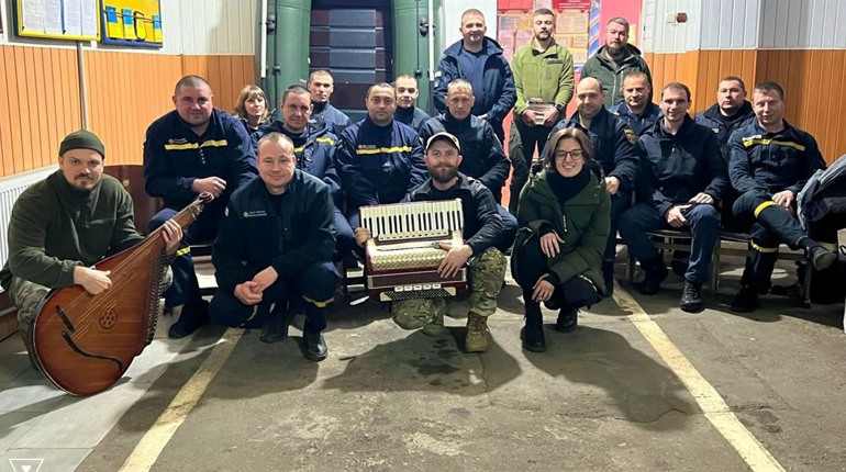"Культурний Десант" завітав до рятувальників Куп’янського району