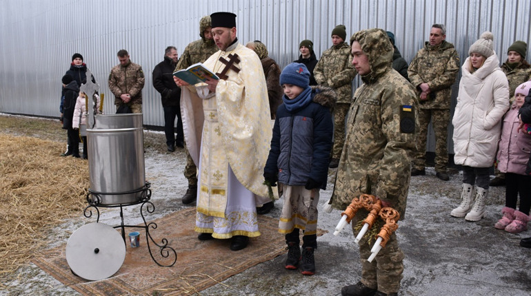Військова частина Т0200 вступає у новий навчальний рік з Господнім благословенням