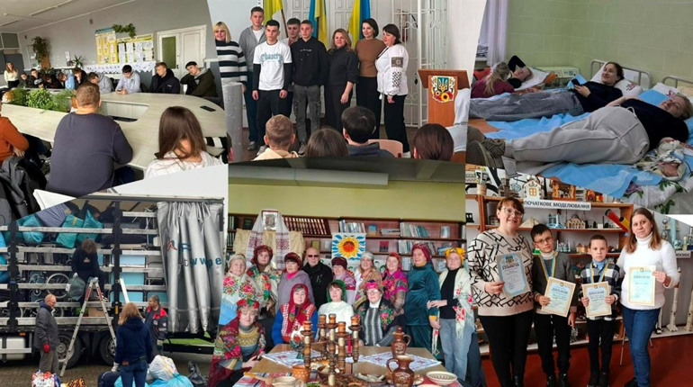 Новини воєнного часу. Медицина, соціальна підтримка, культурні та освітні досягнення, волонтерство