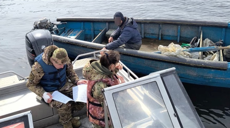 З браконьєрських сіток на Полтавщині вилучили понад 200 кілограмів мертвої й пошкодженої риби