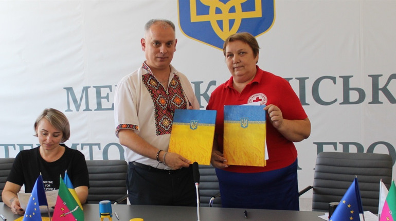 Менська міська рада підписала меморандум про співпрацю з Червоним Хрестом
