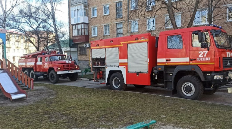У Переяславі димів п'ятиповерховий будинок: що стало причиною?