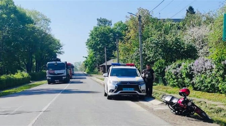 ДТП на Калущині: подробиці зіткнення мотоцикла та автомобіля