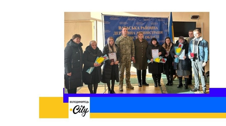 У Вараському районі нагороди вручили сім'ям загиблих воїнів: ордени «За мужність» посмертно