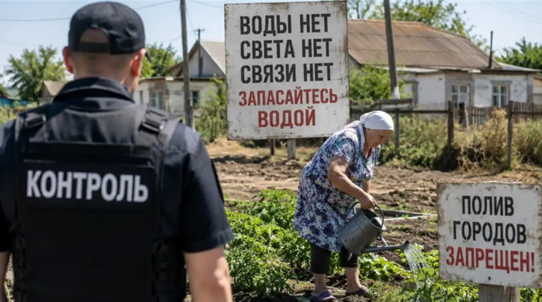 На окупованій Херсонщині погіршилася ситуація з водою та світлом
