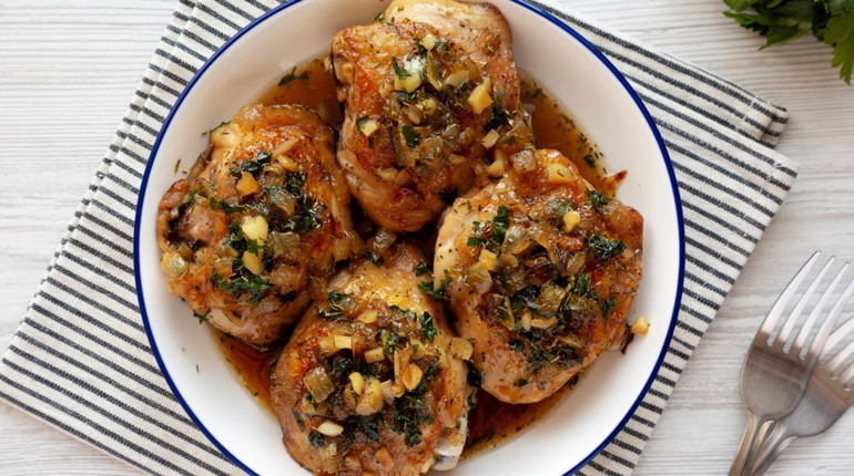 Рецепт дня: курка чимічурі