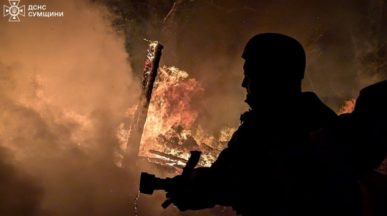 Нічний терор Шосткинщини: під вогнем опинилися Миронівський старостинський округ (відео)
