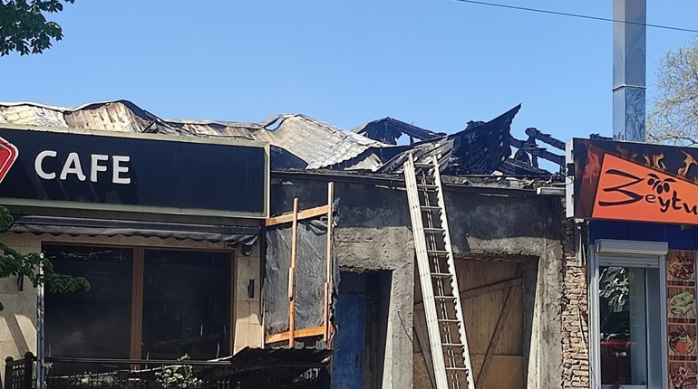 Стала відома причина вчорашньої пожежі в центрі Ізмаїла