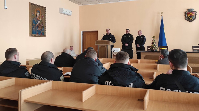 Поліцейські офіцери громади Червоноградського відділу поліції прозвітували про роботу у 2022 році