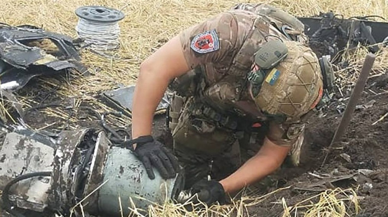 На Білопільщині вибухотехніки поліції знешкодили ворожий ударний БпЛА