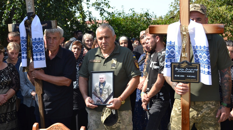Чортківщина провела в останню путь воїна Бесяду Володимира