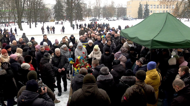 У Шостці провели в останню путь кулеметника батальйону спецпризначення «Донбас»